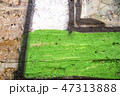 graffitti on an old brick wall 47313888