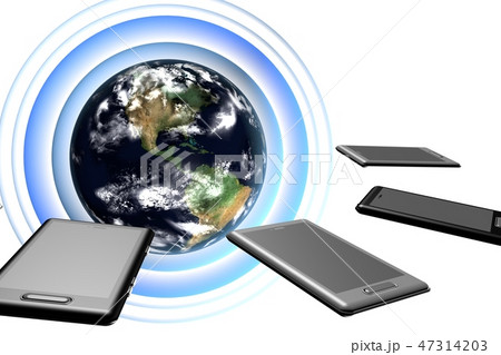 国際通信イメージ(コンピューターグラフィック) 47314203