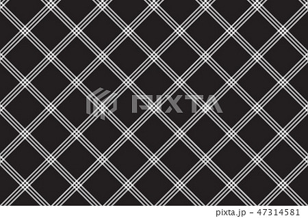 Black white fabric texture seamless pattern 47314581