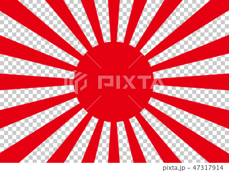 Illustration of Japanese flag pattern Illustration of Japanese flag pattern 47317914