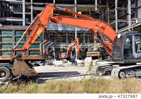 解体工事の現場 47327987