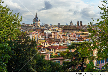 View on Rome from Terrazza Viale del Belvedere 47330727