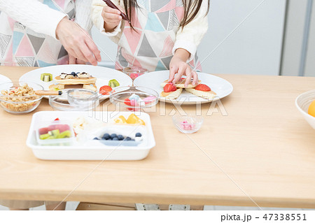 親子 ホットケーキ 親子 ホットケーキ 47338551