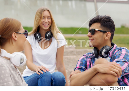 Summer weekend with friends 47340435