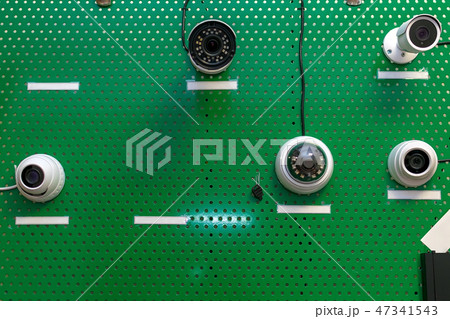 samples of CCTV cameras 47341543