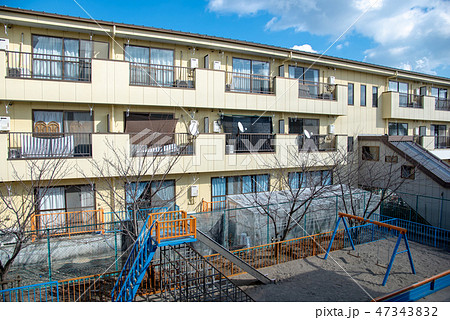 アパート　集合住宅　住宅 47343832