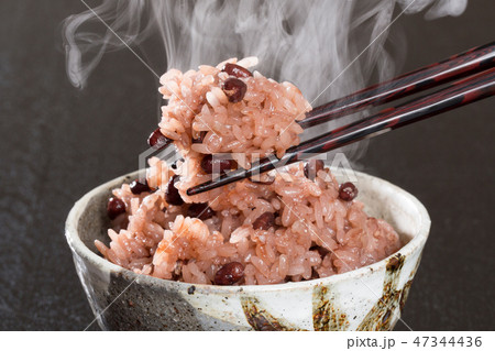 炊きたて赤飯 47344436
