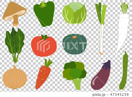 野菜 イラストのイラスト素材