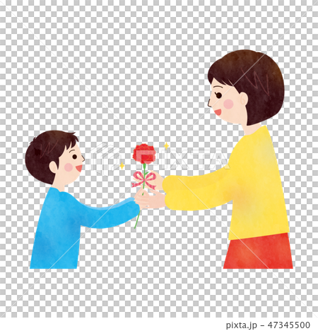 人物質 - 母親節形象(親子3)技術 人物質 - 母親節形象(親子3)技術 47345500