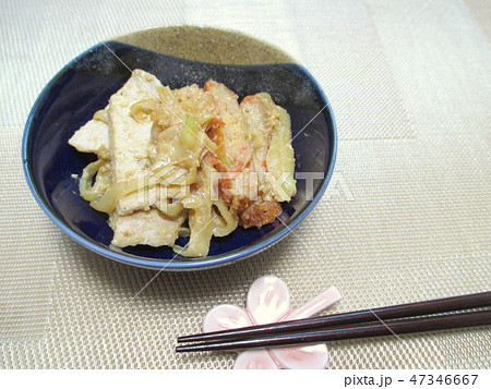 豚肉とさつま揚げの味噌炒め 豚肉とさつま揚げの味噌炒め 47346667