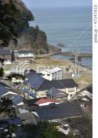 【兵庫県　香美町】余部の漁村風景 47347810