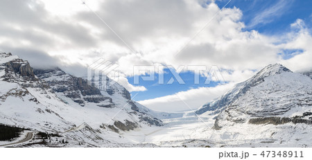 Athabasca Glacier in Jasper National Park, Canada 47348911
