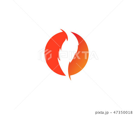 Fire flame Logo Template vector icon Oil, Fire flame Logo Template vector icon Oil, 47350018