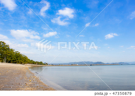 鹿児島県姶良市の重富海水浴場 鹿児島県姶良市の重富海水浴場 47350879