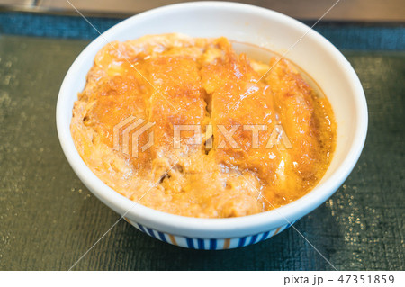 (Katsudon ) Fried Pork with egg (Katsudon ) Fried Pork with egg 47351859