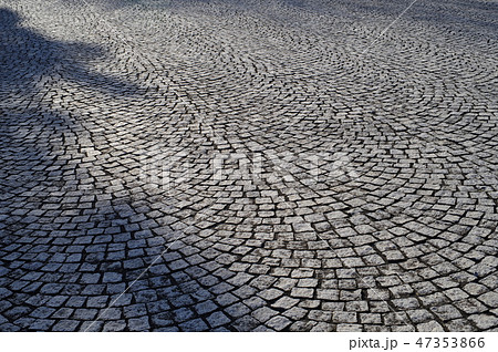 ピンコロ石の石畳 ピンコロ石の石畳 47353866