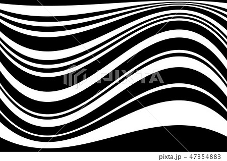 Abstract pattern. Texture with wavy, curves lines 47354883
