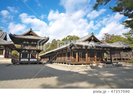 【唐招提寺 鼓楼 礼堂】 奈良県奈良市五条町 47357090