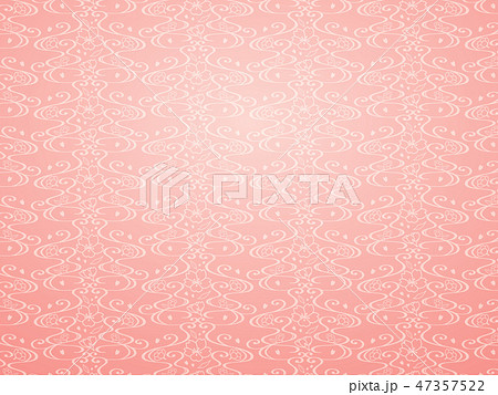 桜の洋風壁紙風のパターンのイラスト素材