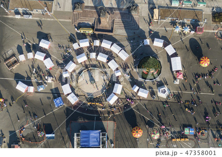 Vladivostok city aerial panoramic view, Primorsky Krai in Russia. Vladivostok is located at the head Vladivostok city aerial panoramic view, Primorsky Krai in Russia. Vladivostok is located at the head 47358001