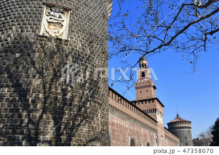 ミラノ観光名所、スフォルツェスコ城 47358070