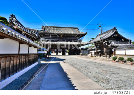 三重　寺内町　一身田の町並み 47358725