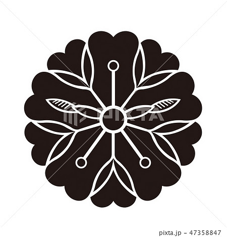 家紋 桜 家紋 桜 47358847