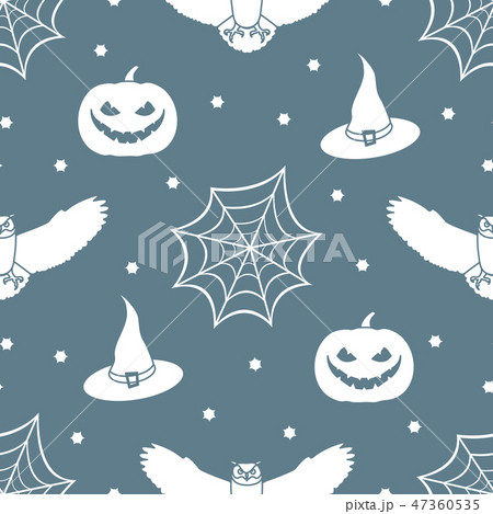 Halloween 2019 vector seamless pattern Halloween 2019 vector seamless pattern 47360535