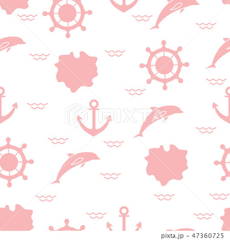 Seamless marine pattern Seamless marine pattern 47360725