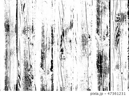Distressed wooden planks overlay texture. Vector illustration. Wood grain background. 47361231