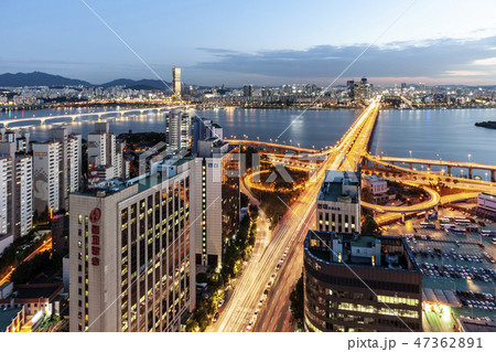麻浦大橋 足 橋 47362891