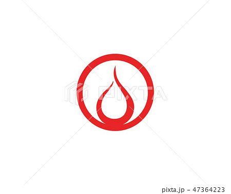 Blood vector icon logo 47364223