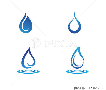 Water drop Logo Template vector illustration  47364232