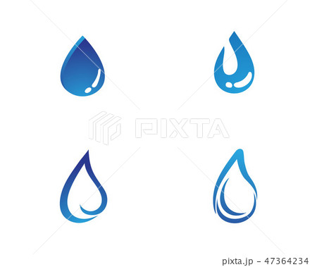 Water drop Logo Template vector illustration Water drop Logo Template vector illustration 47364234