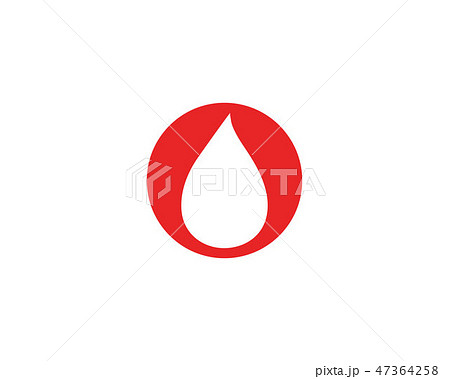 Blood vector icon logo Blood vector icon logo 47364258