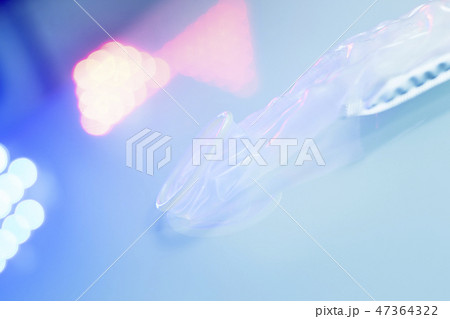 Rubber condom contraceptive 47364322