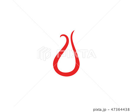 Blood vector icon logo 47364438