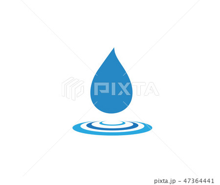 Water drop Logo Template vector illustration 47364441