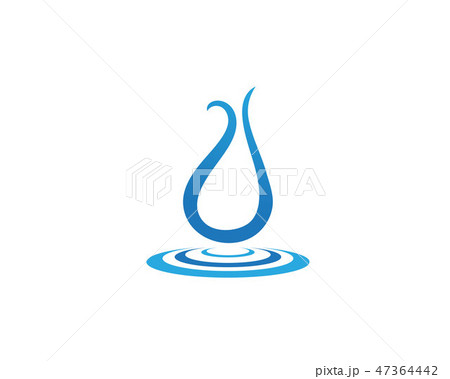 Water drop Logo Template vector illustration  47364442