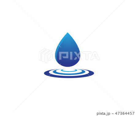 Water drop Logo Template vector illustration Water drop Logo Template vector illustration 47364457