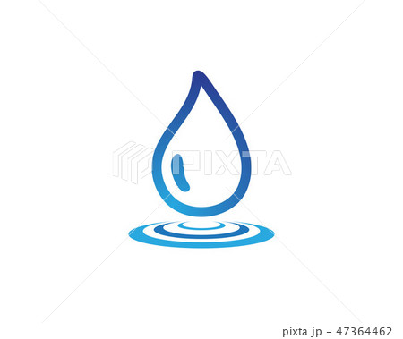 Water drop Logo Template vector illustration 47364462