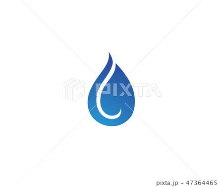 Water drop Logo Template vector illustration Water drop Logo Template vector illustration 47364465