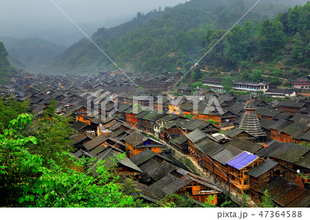 Zhaoxing Town, Liping County, Guizhou, China Zhaoxing Town, Liping County, Guizhou, China 47364588