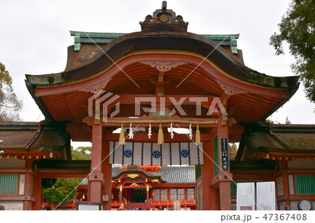 石清水八幡宮　南総門　国宝 47367408