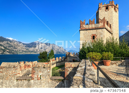 Scaliger Castle on Garda Lake 47367548