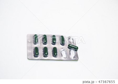 約 カプセル 緑 47367655