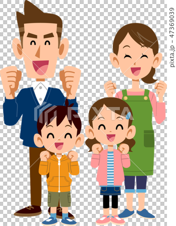 Four people who seem to be having fun 47369039