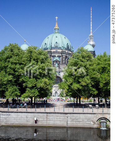 Berlin Cathedral and TV Tower, Berlin, Germany. Berlin Cathedral and TV Tower, Berlin, Germany. 47375260