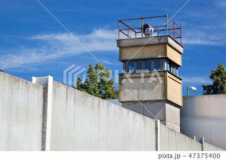 Berlin Wall Memorial, a watchtower Berlin Wall Memorial, a watchtower 47375400
