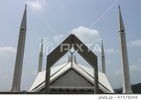 Faisal Mosque in Islamabad capital of Pakistan 47378049